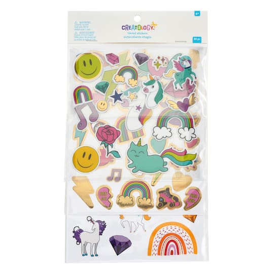Unicorn Tiered Stickers by Creatology™